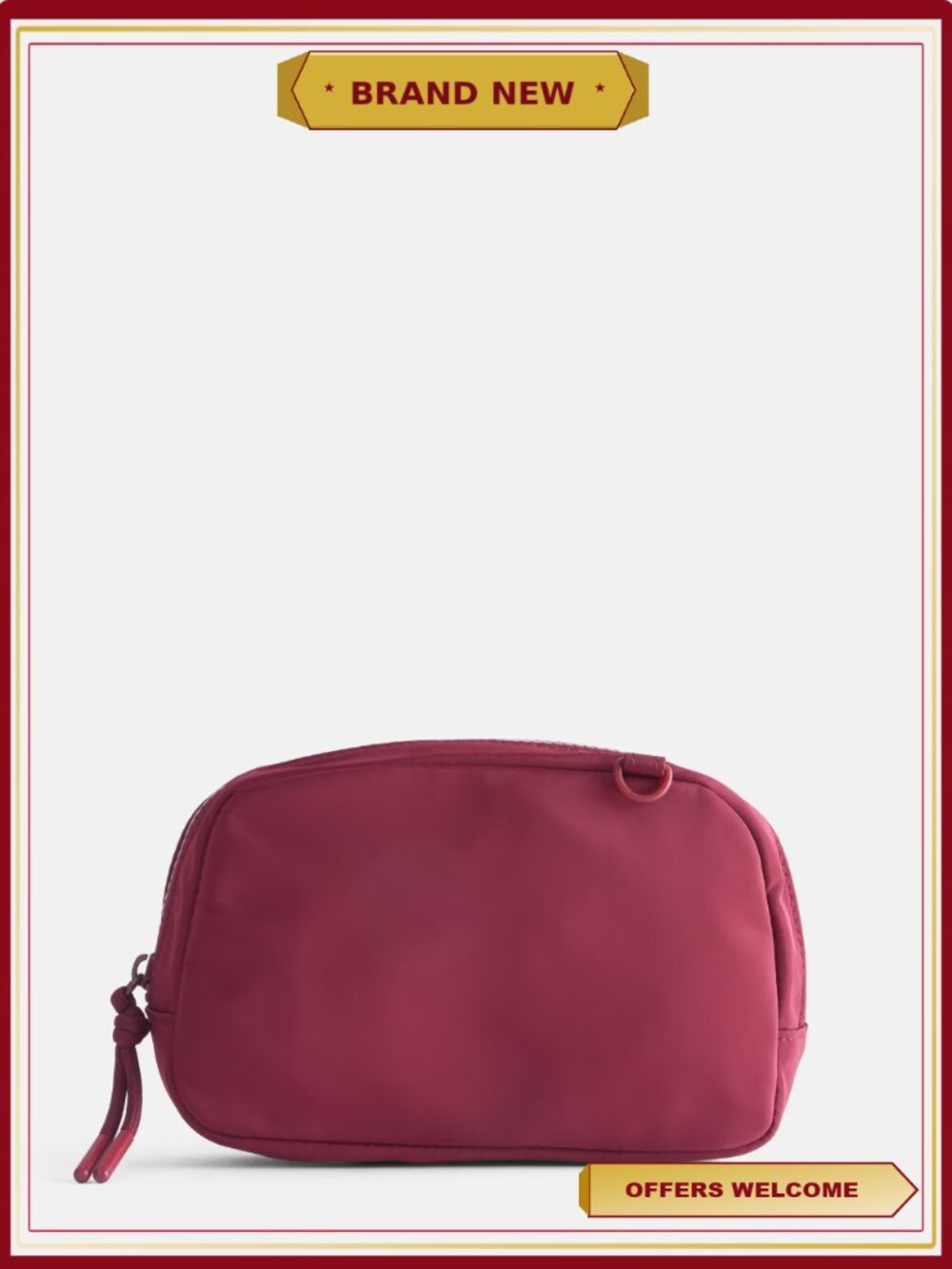Hands-Free Fanny Pack - Adjustable Waist Crossbody Belt Bag